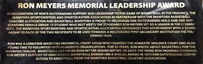 Plaque, award